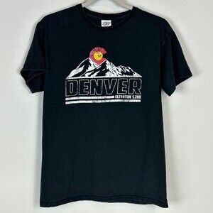 Denver Black T-shirt Delta Pro Weight M